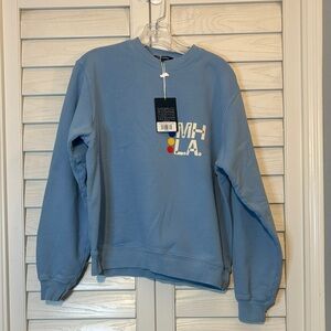 Madhappy Blue Crewneck Unisex Sweater
